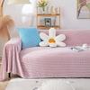 Double-Sided Retro Sofa Cover Nordic Sofa Cover Cotton Blanket Full Covered Non-Slip Sofa Cover Protective Cover