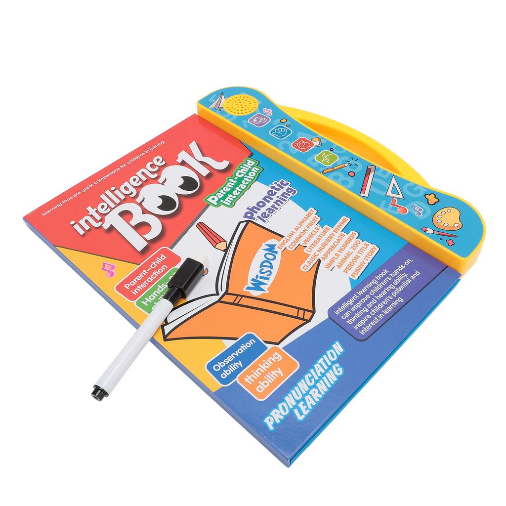 Educational Learning Toy Interactive Preschool Reading Device for Boys Girls Travel Home Gift
