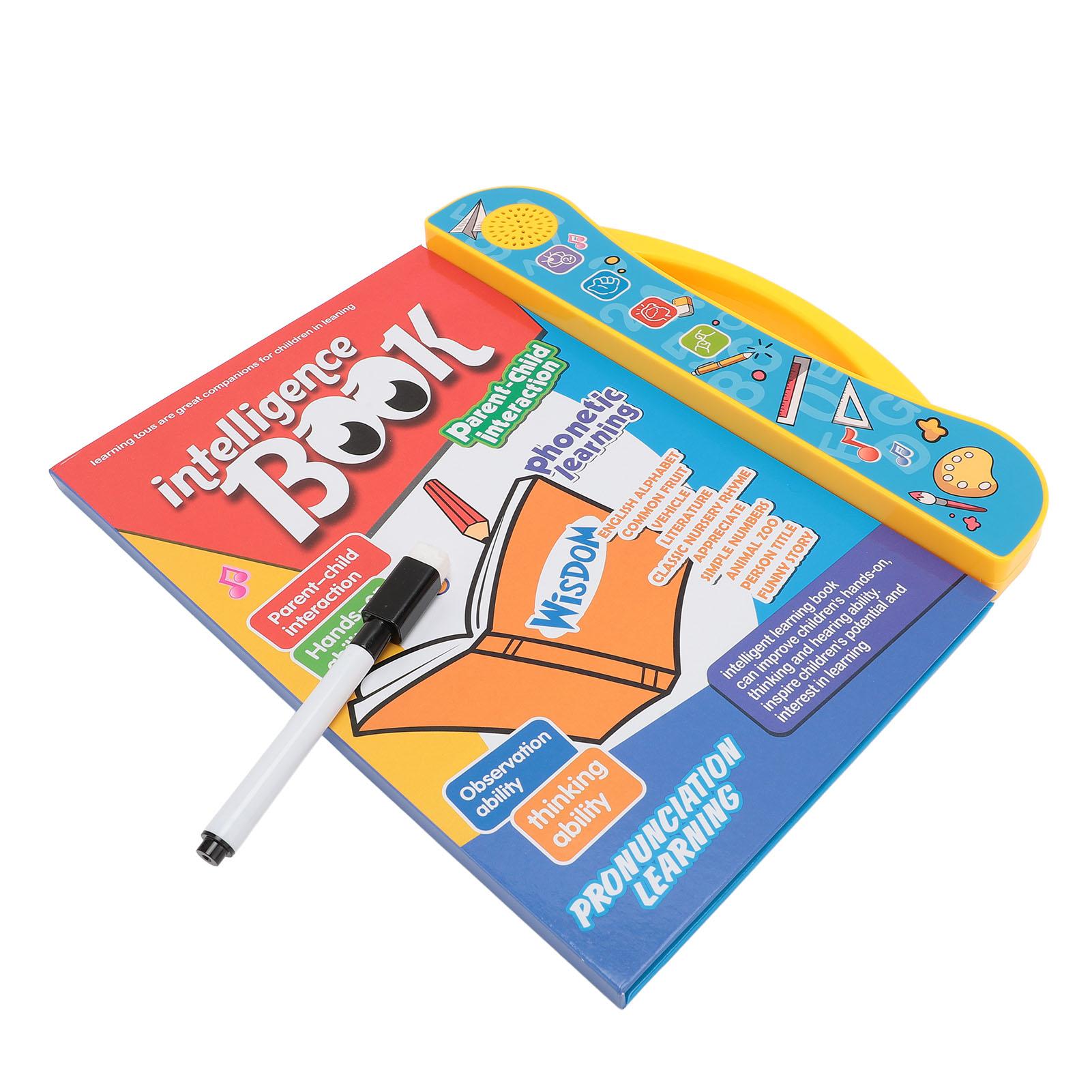 

Educational Learning Toy Interactive Preschool Reading Device for Boys Girls Travel Home Gift