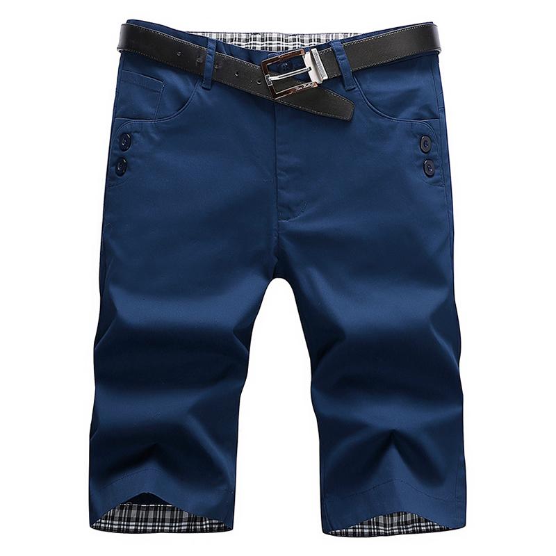 

Мужские шорты-карго, мужские спортивные брюки с большим карманом, мужские летние быстросохнущие хлопковые шорты с несколькими карманами 32 королевский синий