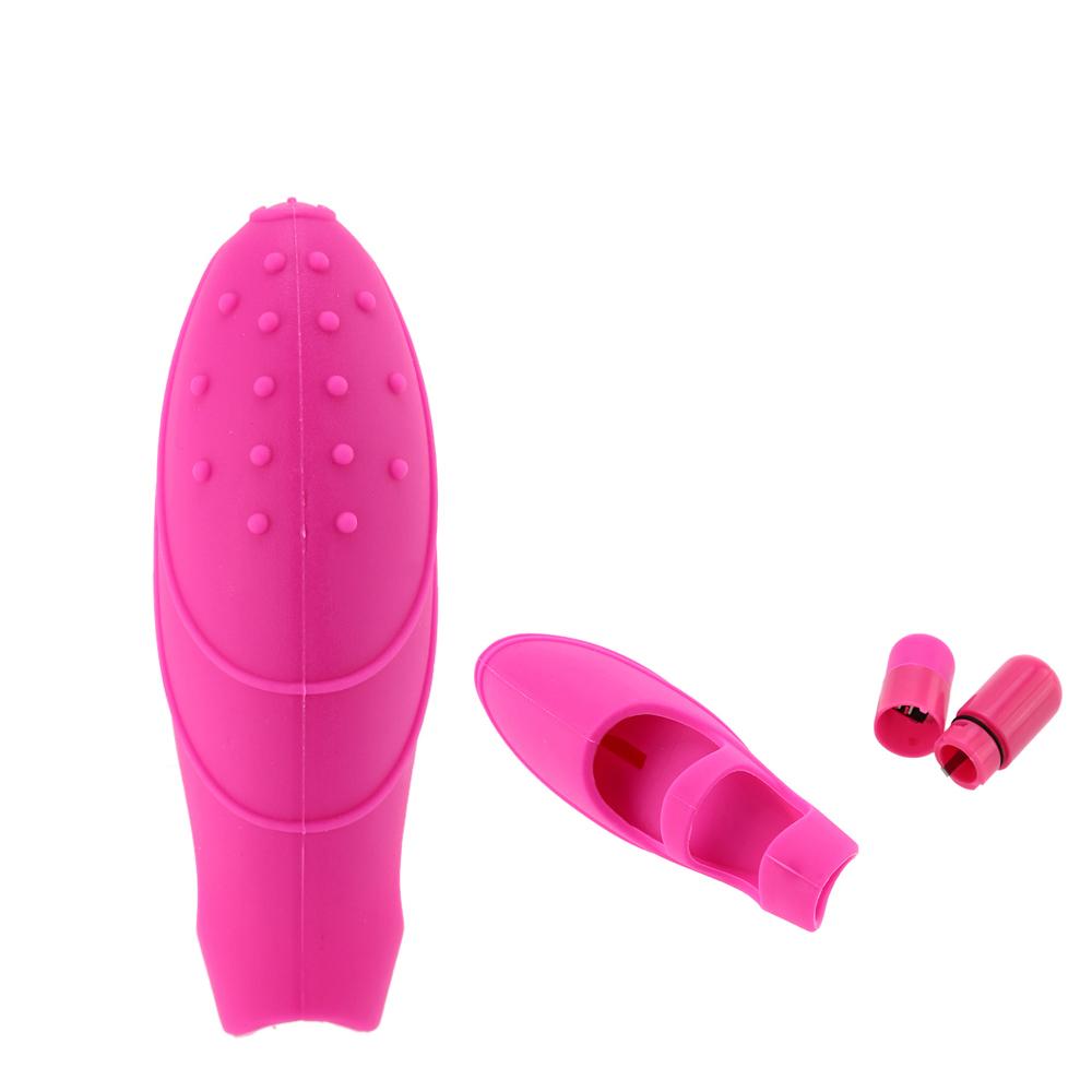 Unisex mini prstový vibrátor masážní přístroj na bod G Vodotěsný vibrátor na prstový klitoris Taneční prstové boty simulátor klitorisu sex