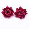 DIY Velvet Rose Corsage Accessories - Silk Flower Heads for Photography and Weddings