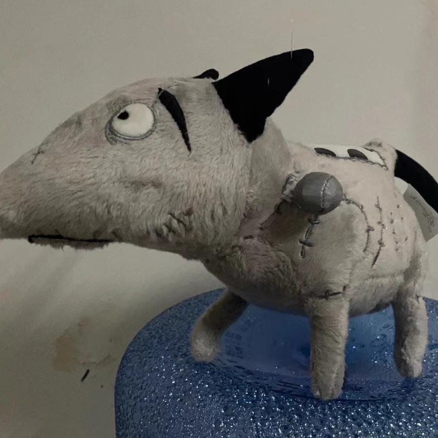 25cm Frankenweenie Sparky Dog Plush Animal Toy Stuffed Doll Tim Burton Boys Girls Birthday Gifts High Quality Anime Soft Toys
