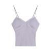 Women's White Lace Camisole Vest with Chest Pads – New French Sweet Style