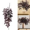 Artificial Cimicifuga Leaf Spray,  Faux Fall Branch With Long Stems For Vase, Thanksgiving Centerpiece Halloween Decor