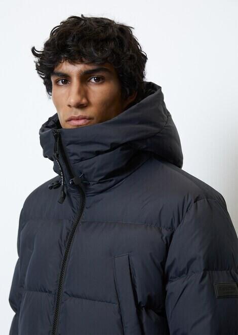 Winter Jacket Marc O'Polo Hooded Down Jacket Regular (M29096070136) Dark Navy