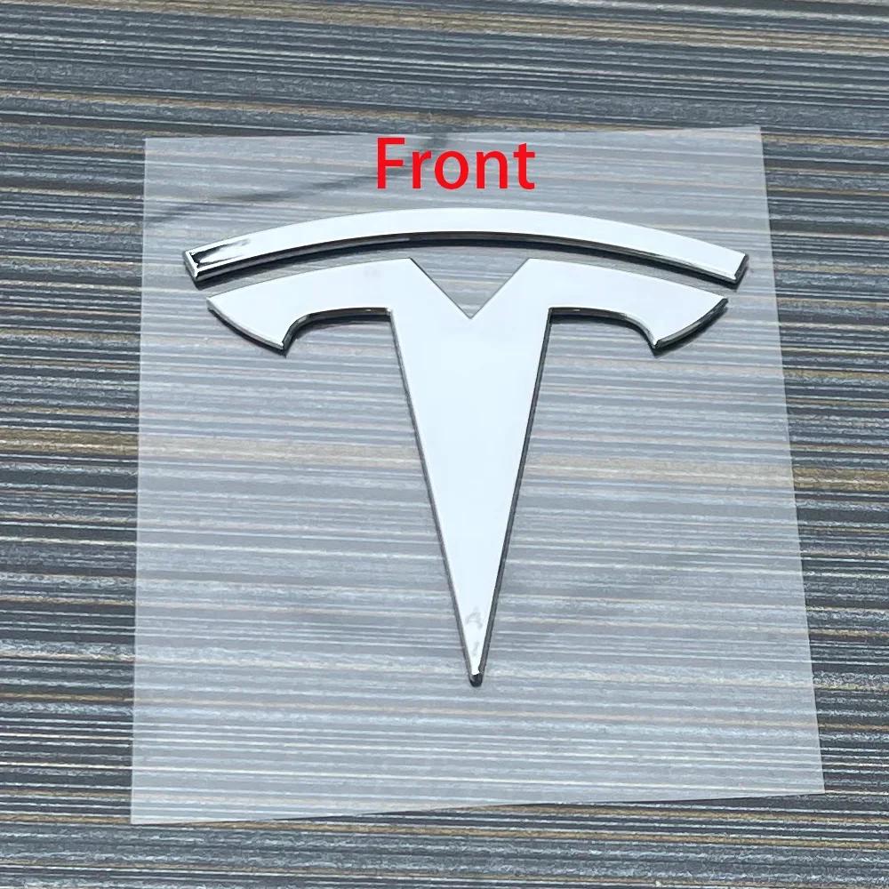 

Car Sticker Tesla Car 1pcs ABS for Tesla Model 3 Mode Y Car Front Hood Logo Cover Emblem Sticker Styling Auto Body Rear Trunk Ba Model Y