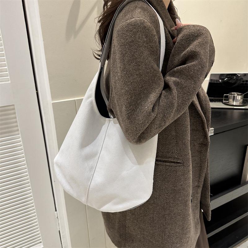 Casual Stylish Women's Tote Bag Modern Retro Canvas Shoulder Bag For Everyday Use