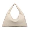 2026 Stylish Large Handmade Woven Tote Bag with Spacious Design – Perfect for Commuting and Shoulder Carrying