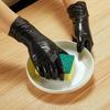 20/50/100PCS Black Nitrile Gloves Disposable Household Cleaning Gloves Latex Free for Kitchen Hair Dye Mechanic Tattoo Gloves