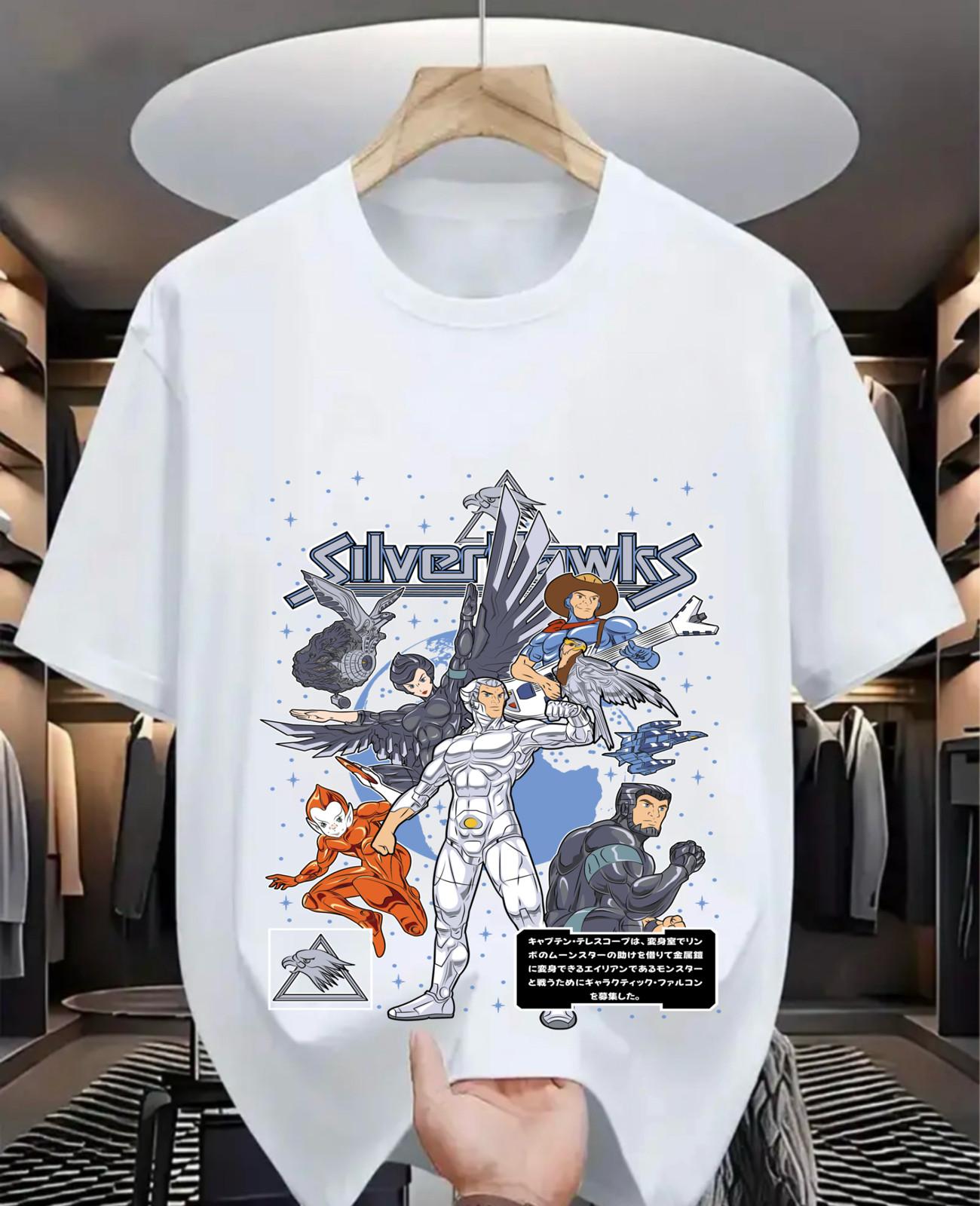 

Anime T-Shirt Mens Womens Tees Top Japanaise Anime Manga Gift Exclusive, clothes cartoon gift S