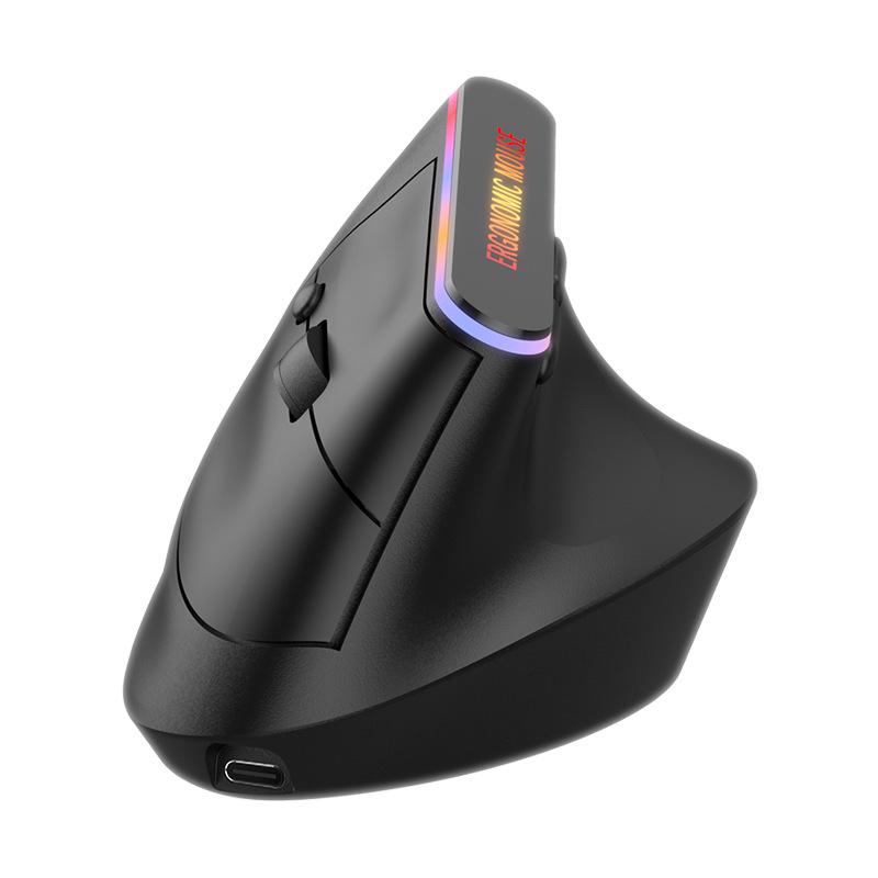 Ergonomic Wireless Vertical Mouse with Silent Clicks and TYPE-C Charging