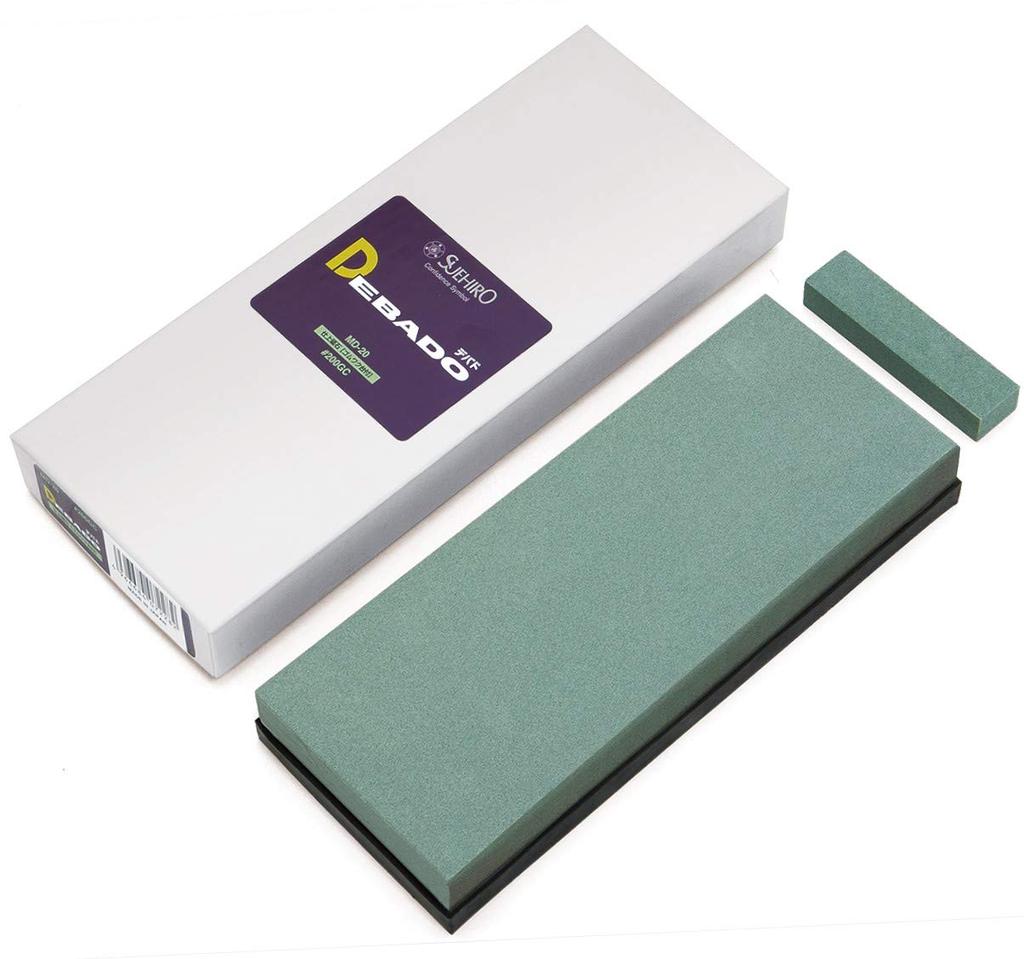 Suehiro Debado GC Grob 90mm Nicht-Saugender Schleifstein, Breit, #200 MD-20