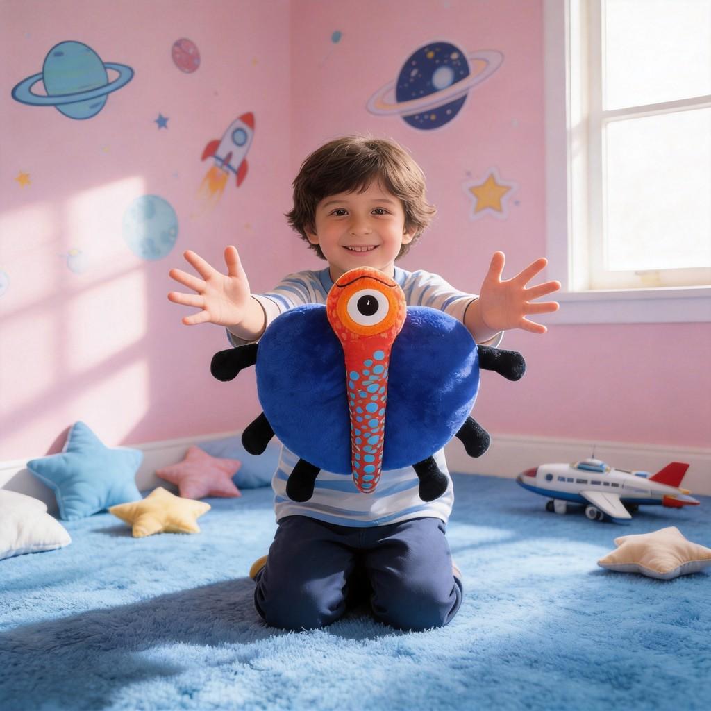 Peluche Profondità di Subnautica 2 Con Morbido Cotone PP Per i Fan del Gaming