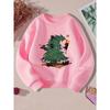 European sizes New Kids' Round Neck Sweatshirt Casual Trendy Fashion Printed Top