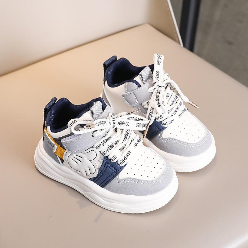 

Детская спортивная обувь для мальчиков и девочек, кеды, весна и осень 2025, новая корейская версия, детская обувь для мальчиков, кеды для детей среднего и младшего возраста 22-26 yards (5 pairs in one hand) синий