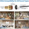 Chicken Coop Mister, 26FT Chicken Cooling System with 12 Brass Mist Nozzles, Filter, Cutter & 3/4" Adapter, Backyard Chicken Misters for Coop,