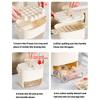 Household Ice Tray Mold Push-type Ice Storage Box With Lid Food Grade One Second Ice Removal