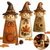Vintage Style Fall Decor Set Tabletop Witch Table Decorations  Autumn Decoration