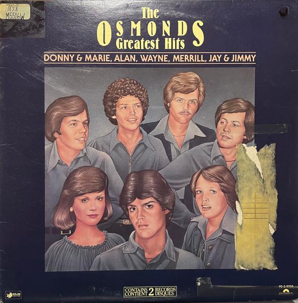 

Виниловая пластинка OSMONDS The Osmonds Greatest Hits PD29005 Polydor 1977 Канада Рок Б/у