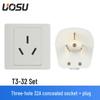 t3-32 set 32a 3-hole concealed mount