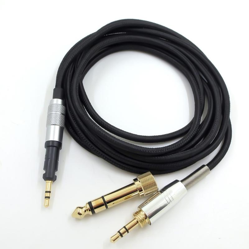 Replacement ATH M50x Cable AUX Cord 6.35mm Adapters for M50X M40X M70x Headphones OFCWire Elevates Sound Quality
