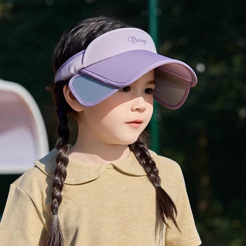 Men'S And Women'S Empty Top Sunscreen Hats Retractable Empty Top Hats Sunshade Uv Protection Baby Hats Sun Hats