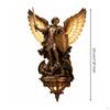 Archangel Wall Sconce Religious Saint Lamp Resin