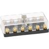 Screw Fuse Box 6-pin 8A Suitable for Torpedo DIN/ISO 72581/1