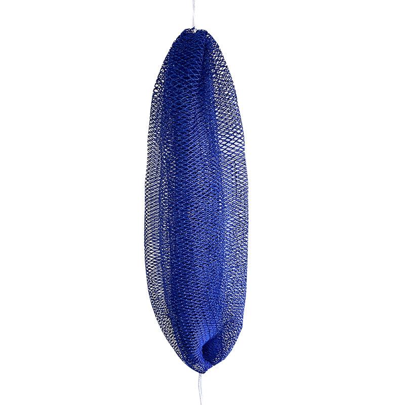 Nylon Exfoliating Bath Towel - High Elasticity Sauna Towel for Effective Cleansing Approximately 30x75cm excluding packaging синий
