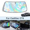 Foldable Front Windshield Sun Shade For Cadillac CT6 UV Reflective Sun Protection Cover Car Interior Accessories