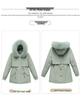 Parker Women's Korean-Style Long Winter Coat - Loose, Large-Size Down Cotton Jacket