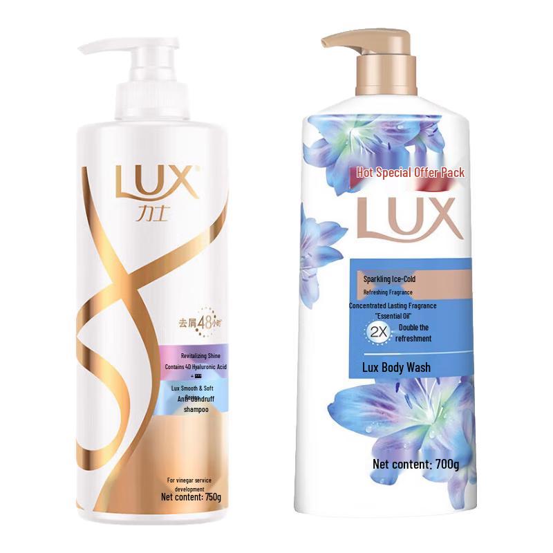 Lux Revitalizing Shampoo & Ice Cool Shower Gel Set