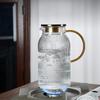 TLAKEHO Glass Water Pitcher