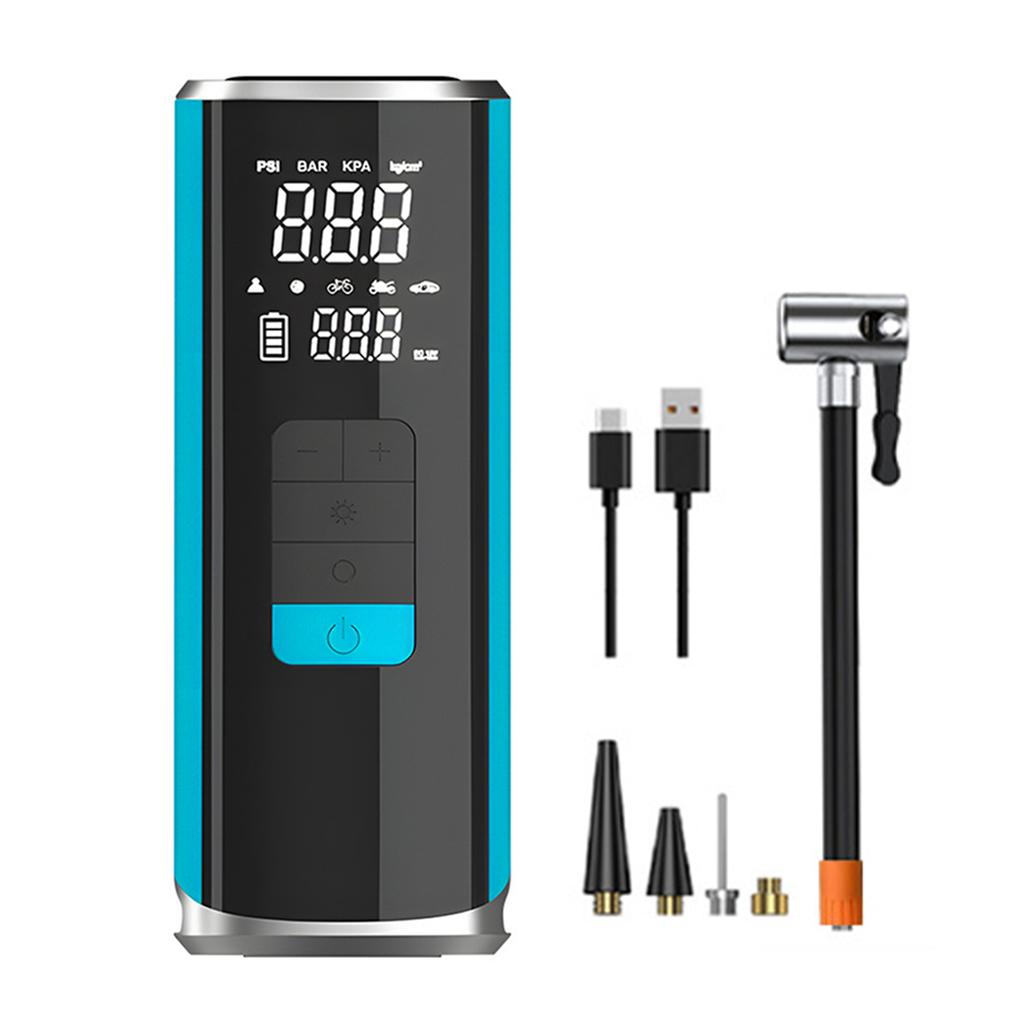 Outdoor Tire Inflator Portable Cordless Air Pump for Car Tires Bike Tire Swiming Rings Basketball