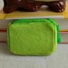 Mini Fashion Plush Square Zipper Coin Purse Card Package Coin Bag Cute Purse Key Earphone Pouch Women Thin Small