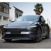 For New Tesla Model Y Juniper Launch 2025+ Front Bumper Front Lip Front Shovel Kit Sedan Body Spoiler Splitter Chin Guard Kit