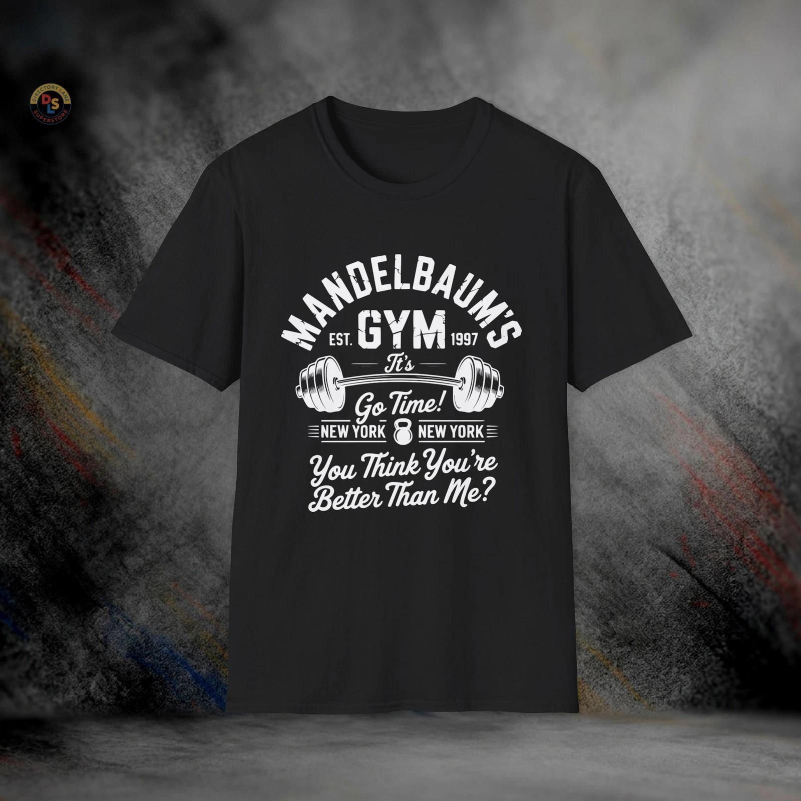 Mandelbaum’s Gym Seinfeld T-Shirt | Softstyle Tee XXL