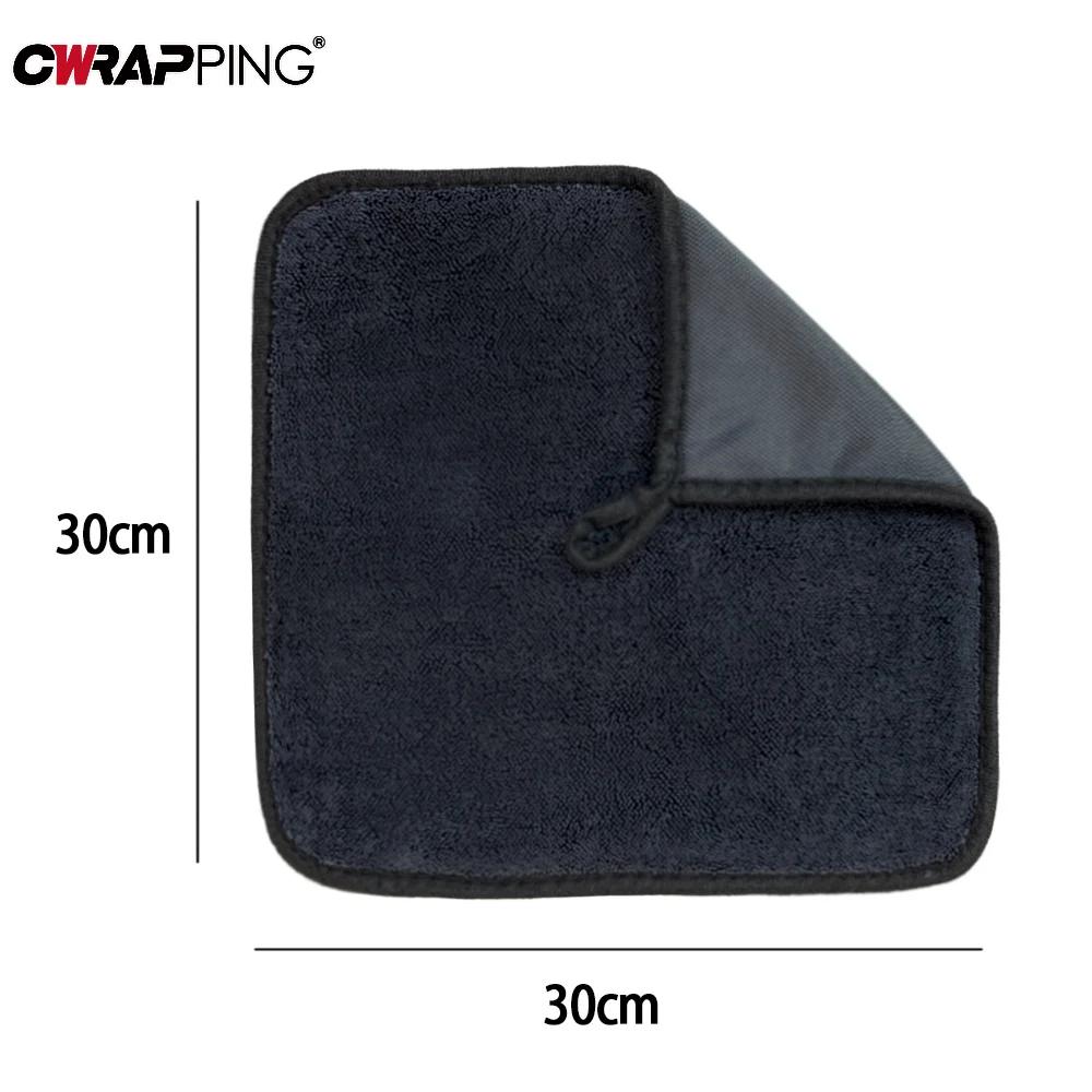 Reinigungstücher Set mit 3 Autopflege-Tüchern Pigtail-Tücher Superabsorbierendes Tuch Autoinnen- und Außenreinigungs-Werkzeuge