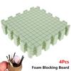 1/4Pcs Ultra Thick Knitting Block Mat Portable Grid Knitting Board New Foam Blocking Board