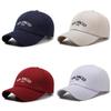 Balanced Letter Embroidery Baseball Cap Sun Protection Breathable Hat Peaked