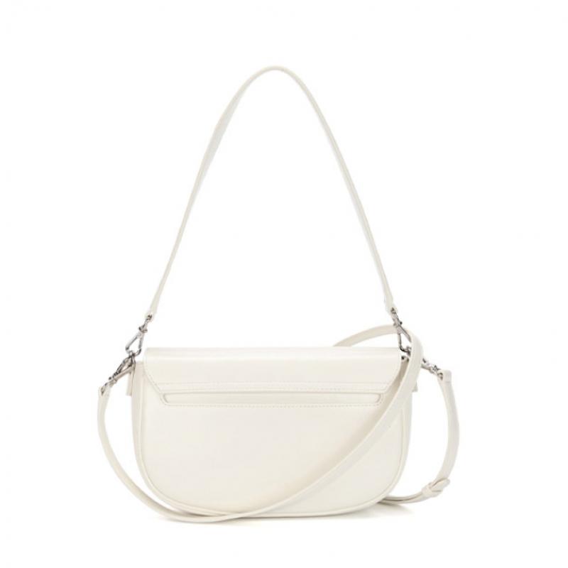 Kangol Luna Halfmoon Hobo Bag Ivory 3958