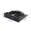 Durable USB3.0+Type C Floppy Drive Panel Long Lasting Suitable for 5.25inch Computer Chassis Hard Drive Installation