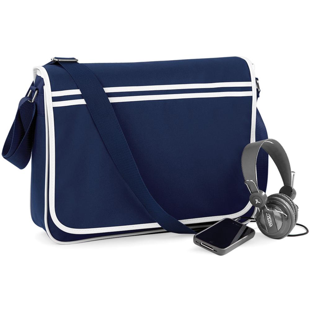 BagBase Retro Adjustable Messenger Bag (12 Litres)