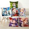 Impact Cushion Genshin Cover Back Support Pillow Case Soft Sofa Decoration 18in