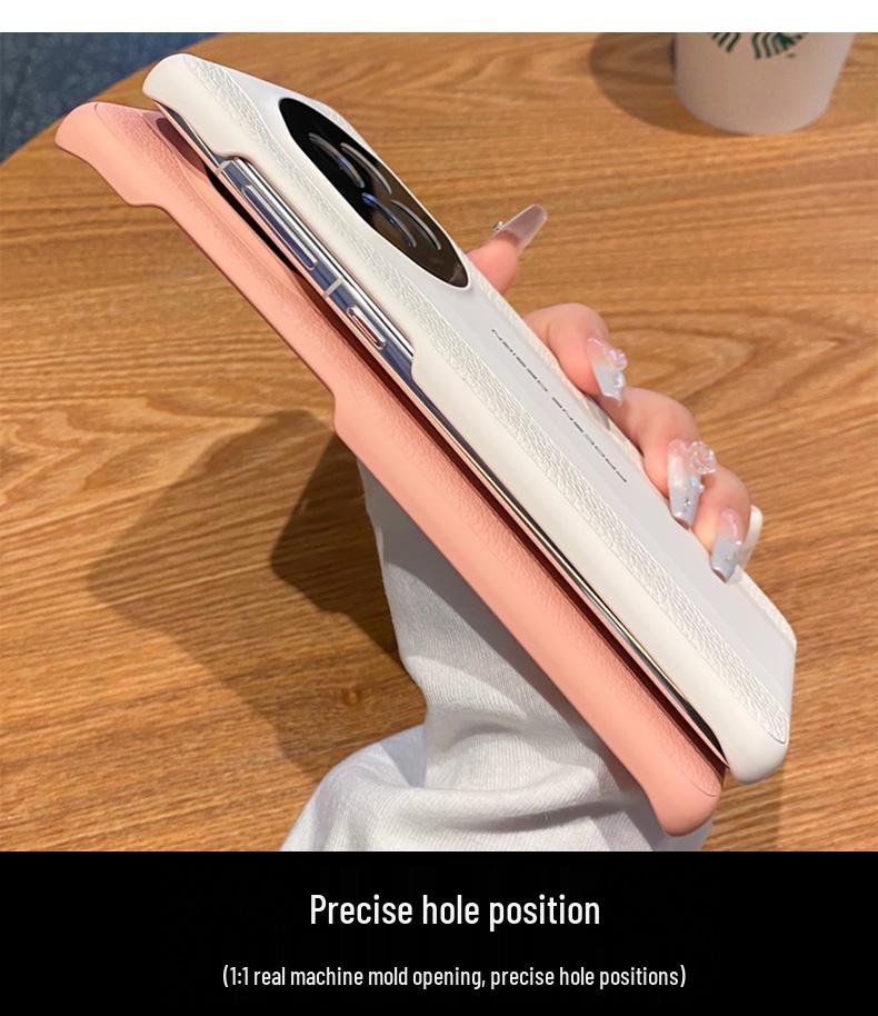 Huawei Mate70 Pro & Honor Magic6 Pro Leather Phone Case - Porsche Design, Compatible with Second Change 40Rs