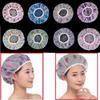 5pcs Waterproof Shower Cap WOMEN'S Household Bathing Anti-oil Smoke Hair Care Shower Cap Dry Hair Cap