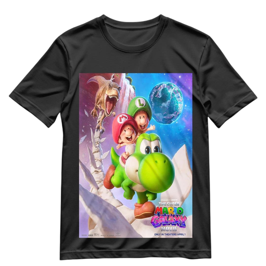 The Super Mario Galaxy Movie T Shirt S-XXXL Super Mario Movie Graphic Shirt #6 XL