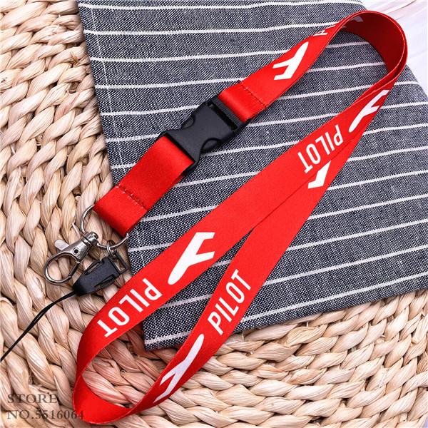 

OPERATOR Lanyard For Keys Card Holder Phone Hang Rope Fashion Gift For Friend PILOT Red Neck Straps DIY Remove Buckle Lanyards