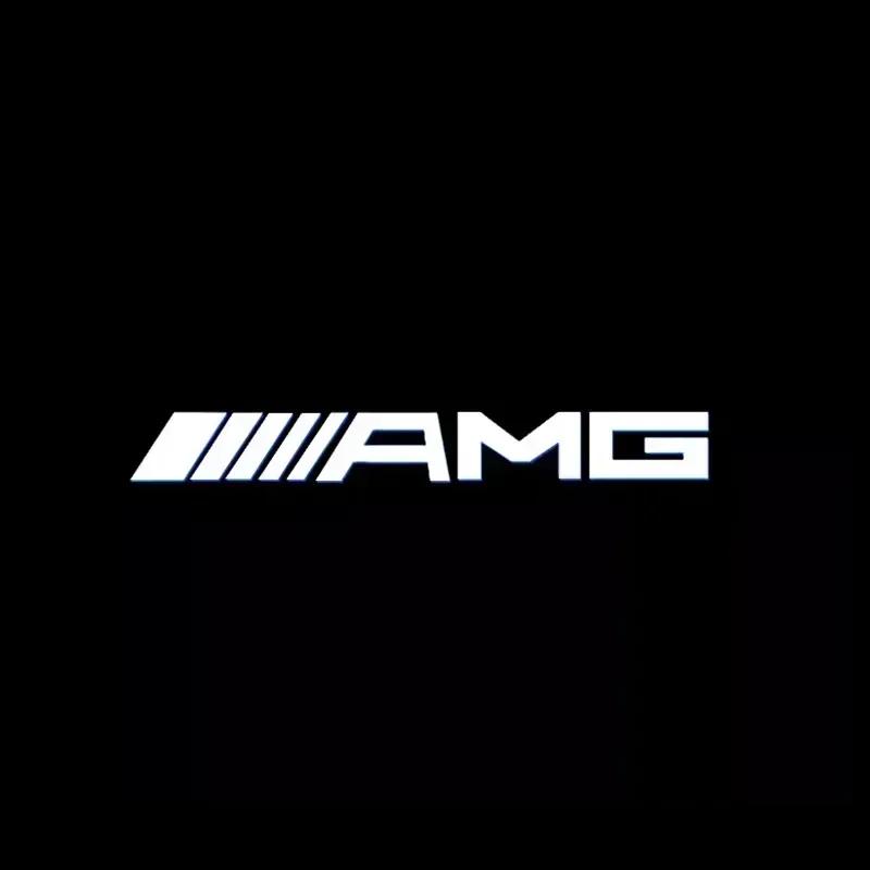 2Pcs Led Car Door Welcome Light Logo Projector For Mercedes Benz W212 W205 AMG ML W166 W176 W177 W213 W246 GLB GLC GLA GLS GLE